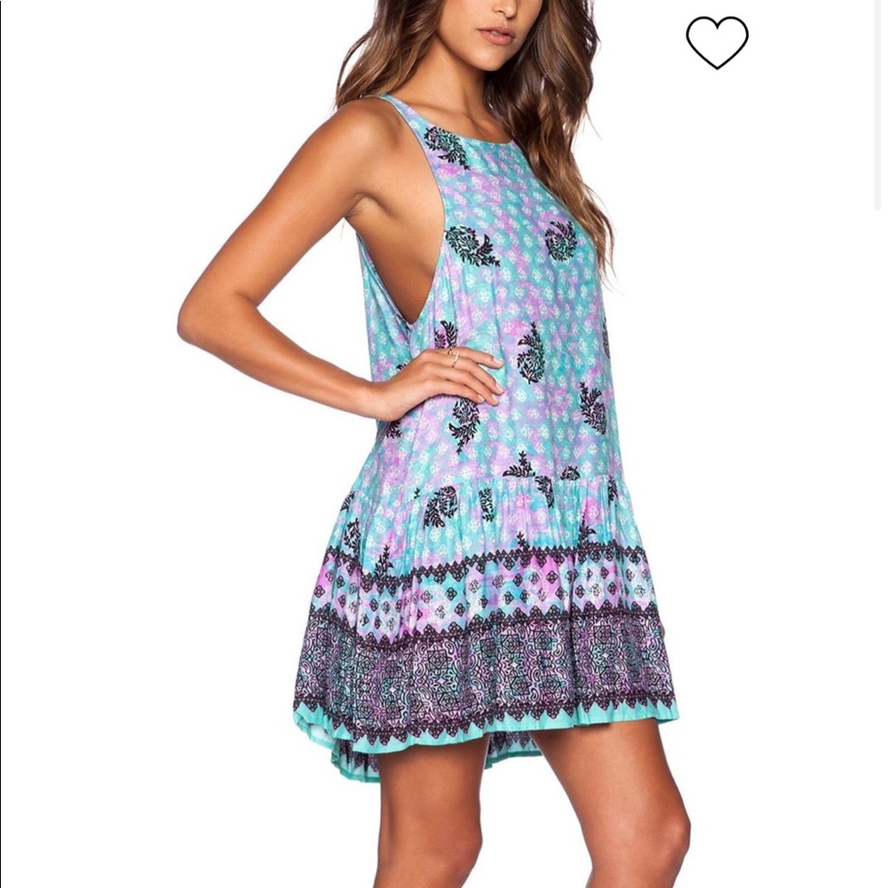 MINKPINK Rainbow Boho Dress✨